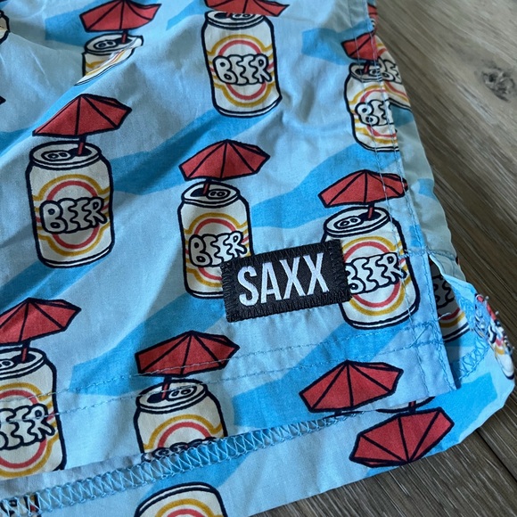 Saxx Men's Go Coastal Oh Buoy 2N1 Volley Shorts - Picture 2 of 11